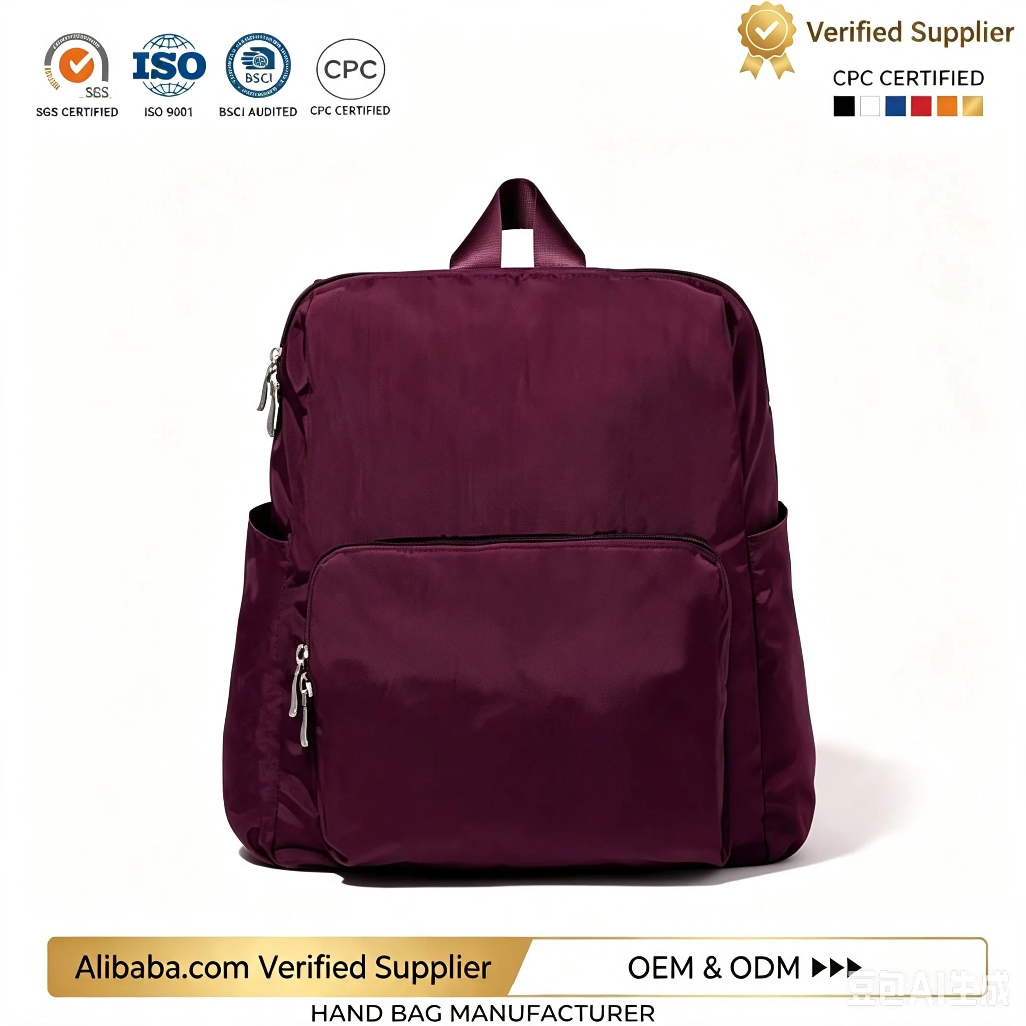 Custom Convertible Diaper Backpack