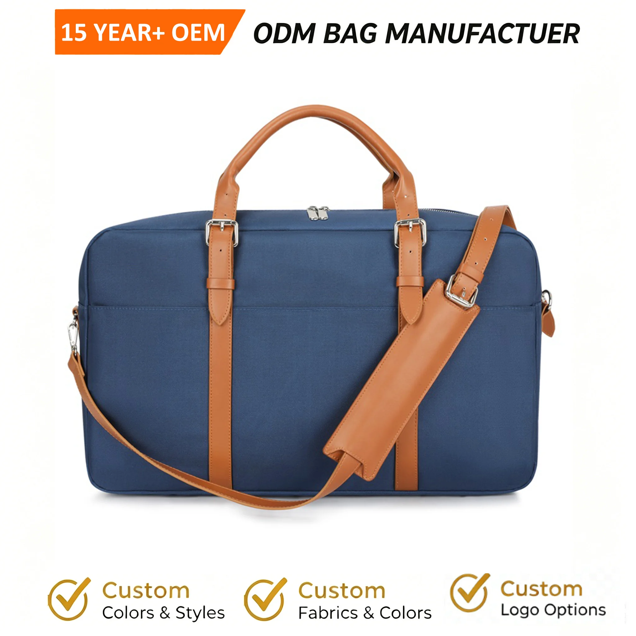 Custom Laptop Crossbody Briefcase