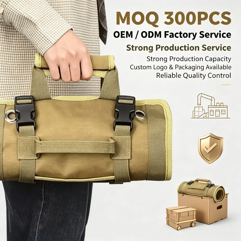 Custom New Design Simple 6 Inch Multi-Pouches Buckle