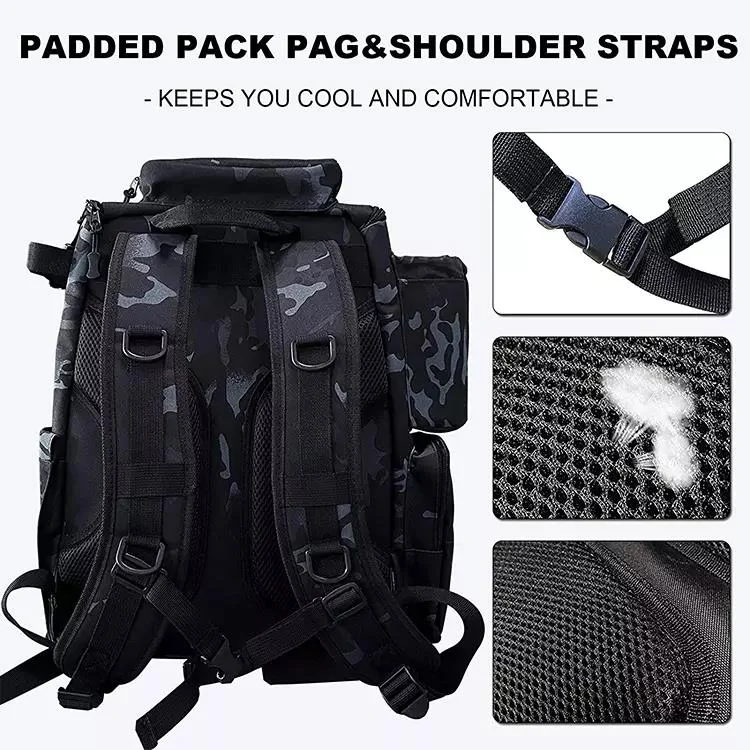 Custom Large Storage Fishing Bags Fishing Backpack Storage