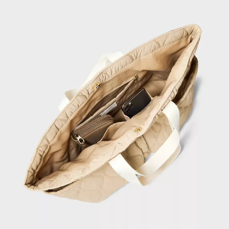 Custom Solid Color Quilted Padded Cotton Zipper Portable