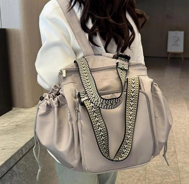 Custom Fashion Nylon Travel Mommy Baby Nappy Bags