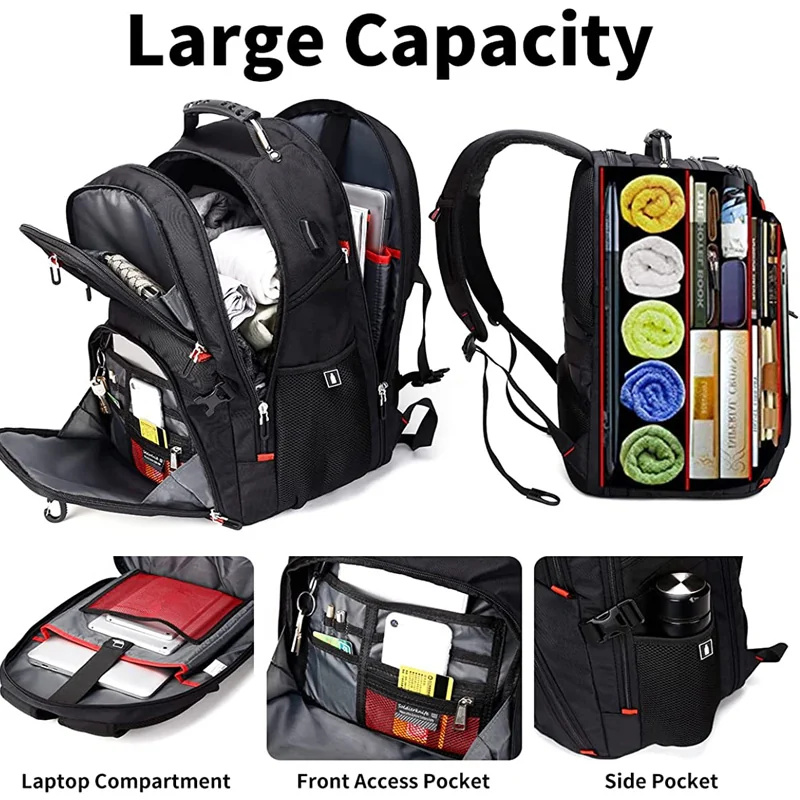 Custom Large Capacity Men's Backpack Laptop Backpack Casual