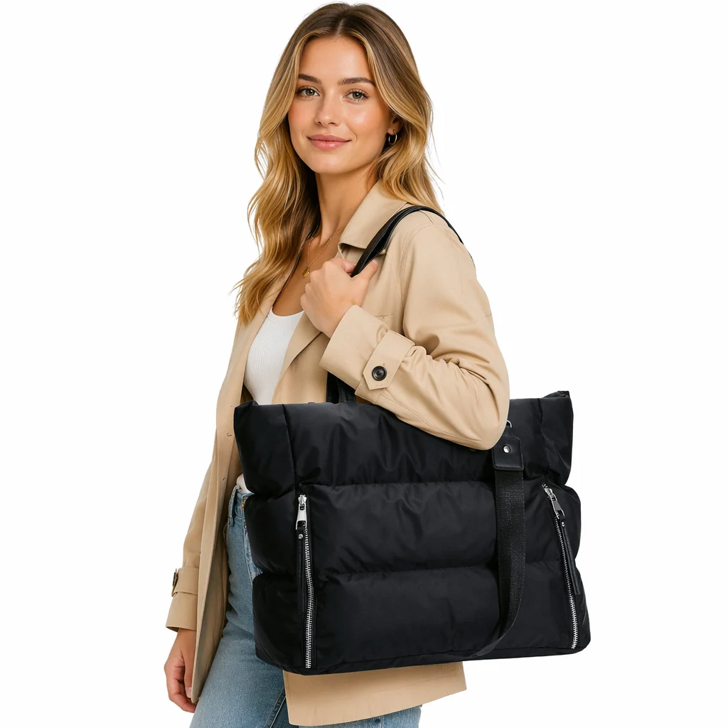 Custom New Padded Cushion Walking Shoulder Cross Bag