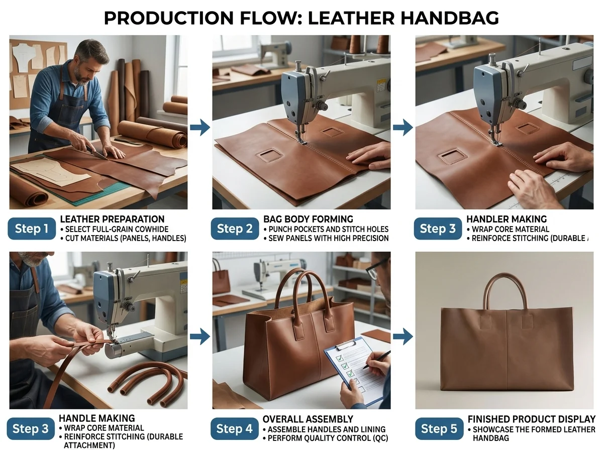 Custom Large PU Tote Handbag for Women Girls