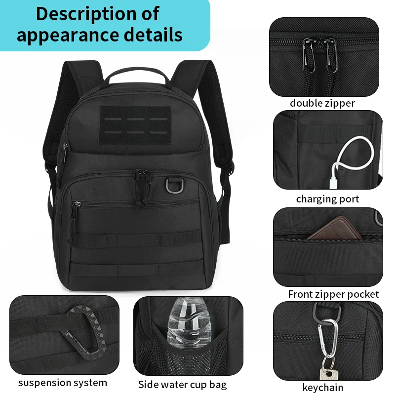 Custom Design daily-use Backpack Large Capacity Video DSLR