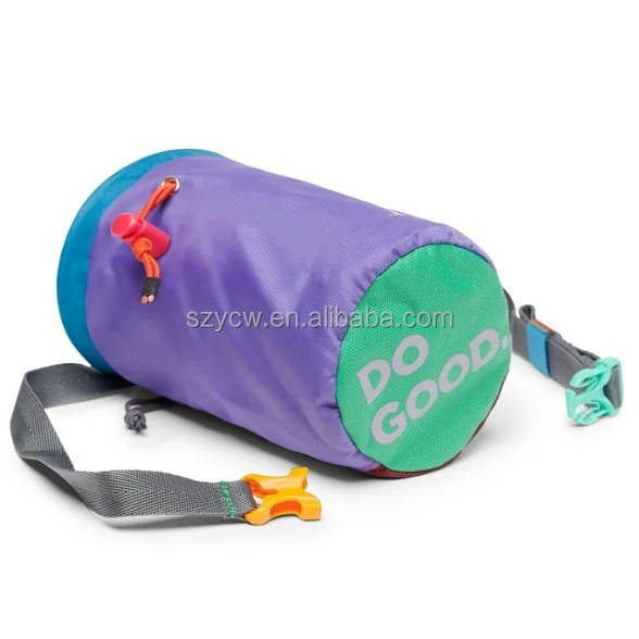Custom Bouldering Chalk Pot Bucket with Adjustable Belt