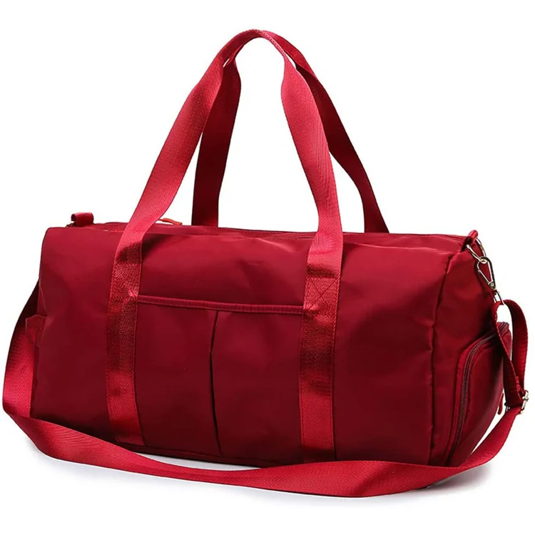 Custom Fashion Transparent Polyester Travel Gym Duffle Bag